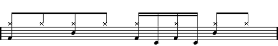 Double Bass Drum Beat #2