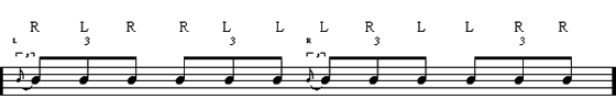 Flam Paradiddle-diddle #1