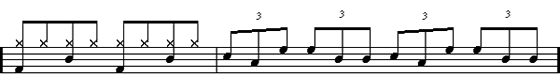 Single Paradiddle-Diddle #3