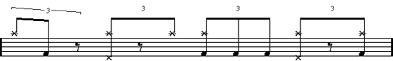 Bass Drum Comping Beat #5