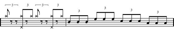 Jazz Drum Fill #2