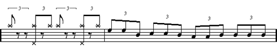 Jazz Drum Fill #4