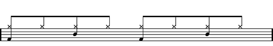 Eighth Note Beat #1