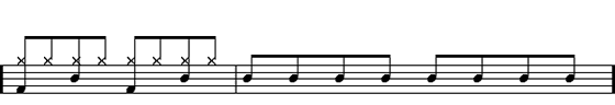 Eighth Note Fill #1