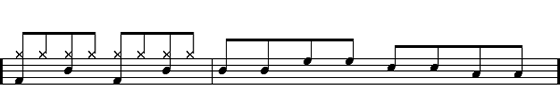 Eighth Note Fill #2