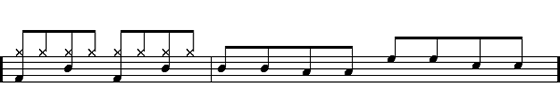 Eighth Note Fill #3