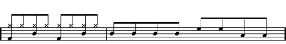 Eighth Note Fill #5