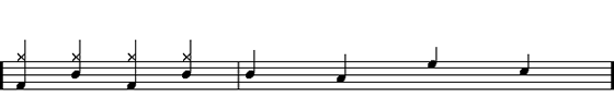 Quarter Note Fill #3