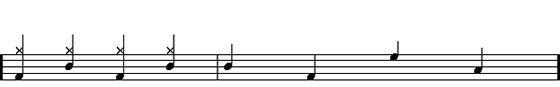 Quarter Note Fill #5