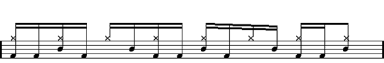 Sixteenth Note Beat #6