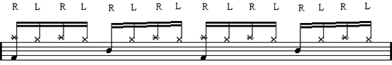 Sixteenth Note Beat #6