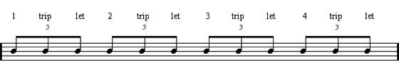 Eighth Note Triplets #1
