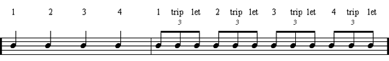 Eighth Note Triplets Notes #2