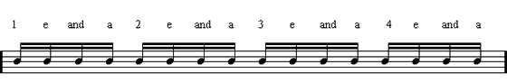 Sixteenth Notes #1